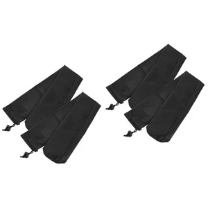  2 pares de protectores de limpiaparabrisas delantero automático cubierta de orificio de coche parabrisas - Imagen 1 de 12