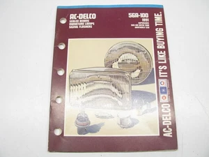 Catálogo de vigas selladas y lámparas en miniatura Acdelco 56A-100 1988 Weatherly #520, 144 PGS - Imagen 1 de 9