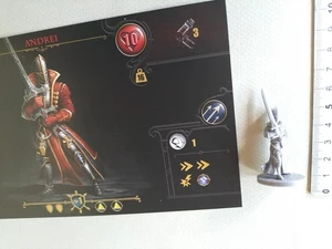 ANDREI MINIATURE+CARD/UNHOLY CLOISTER /ANCIENT BLOOD VAMPIRE HUNTERS G840 - Imagen 1 de 1
