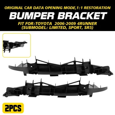 Juego de soporte de parachoques delantero izquierdo + derecho para Toyota 4Runner 2006-2009 Foto 1 de 4