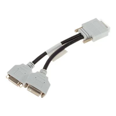 COMPUPACK 6502A001-001-01-RS1 DMS-59 TO 2x DVI-I Y SPLITTER Kabel - Bild 1 von 2