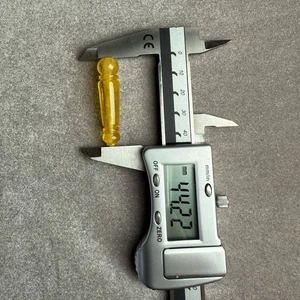 Baltic Amber Minaret Islamic Imam For Prayer Beads Misbaha 10.6mm x 44mm 2.8g - Picture 1 of 2