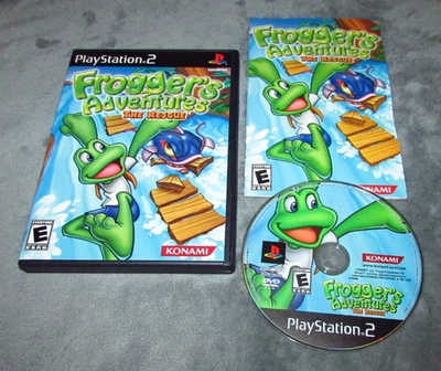 Frogger's Adventures: The Rescue for Playstation 2 Complete / Fast Shipping! - Image 1 of 3