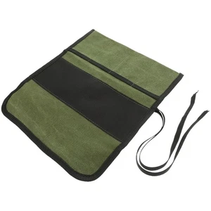 Bolsa de herramientas de lona de 2 unidades kit de carpintería encerada bolsas bolsa de llave de viaje - Imagen 1 de 12