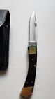 Antique Buck Knife 110 With Leather Case Vgc