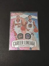 STEPHEN CURRY - 2020 Illusions CAREER LINEAGE Insert - #13 - Warriors