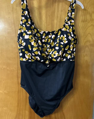 Beach Betty Strapped Swimsuit Sz L New With Tags - Image 1 of 4