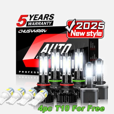 Combo 6x Faros LED + Luz antiniebla LED para Pontiac Bonneville 92-2002 2003 Foto 1 de 4
