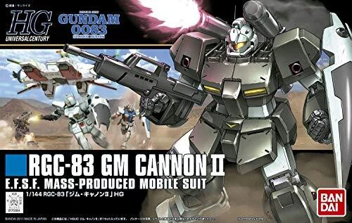 NUOVO Bandai Hobby HGUC 1/144 #125 Gm Cannon II Mobile Suit Gunda - Immagine 1 di 1