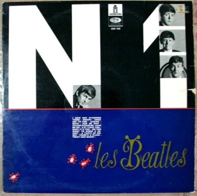 the BEATLES  "N°1" Odéon - EMI  LSO 103 BIEM label noir type 4 - Photo 1/4