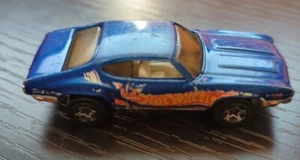 Hot Wheels Olds 442 W-30 Metalflake blau "Hot Wheels Race Team" - Bild 1 von 4