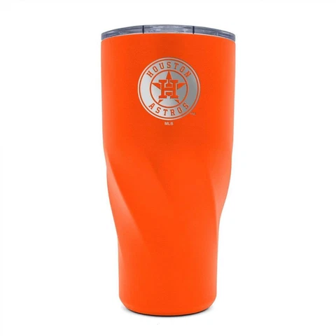 Houston Astros 30oz Morgan Stainless Steel Tumbler [NEW] MLB Cup Travel Mug Cover