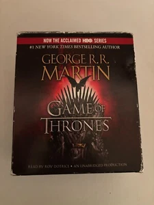 Game of Thrones by George R.R. Martin (CD Audiobook, 28-Disc Set, 2013) - Picture 1 of 4
