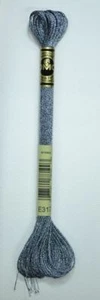 DMC Light Effects Thread E317 TITANIUM Embroidery Floss, 8m Skein - Picture 1 of 2