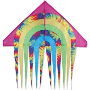 Cometa Tie Dye Stream Tail 56" una sola línea Delta con cuerda... 13,50 PR 33139 - Imagen 1 de 1