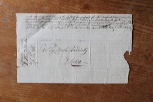 1735 Trade Entire LISBON/Portugal-SIENA/Tuscany/Italy to Niccolò Bandinelli-H730 - Picture 1 of 2