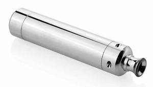 Pipa fumo metallo qualità da collezione one hitter tabacco stile bomba a spirale - Foto 1 di 6