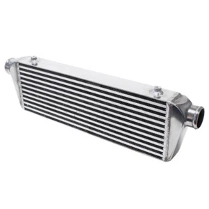 550x180x65mm Turbo Intercooler 2.5'' Outlet/Inlet Bar & Plate Design Front Mount - Picture 1 of 8