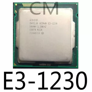 Intel Xeon E3-1230 3.2 GHz Quad-Core 8M 80W LGA 1155 CPU Processor - Picture 1 of 1