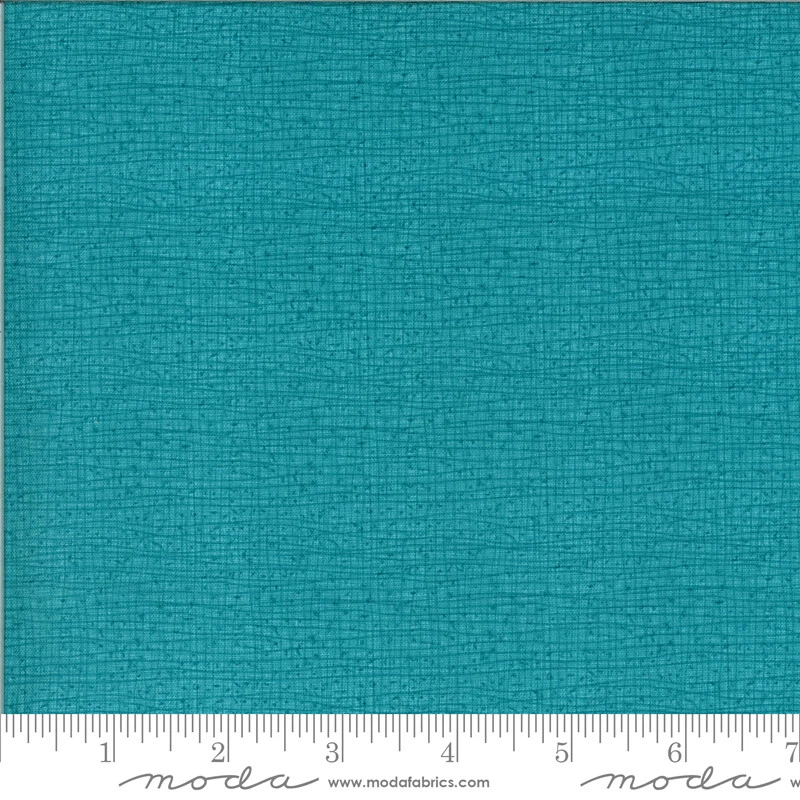 MODA FABRIC SOLANA THATCHED  48626-137 POND QUILTING SEWING 100% COTTON - Image 1 of 1