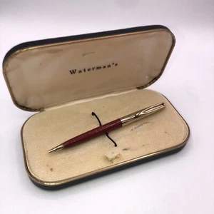 1950’s Waterman’s Gold Plated Mechanical Pencil Only -Original Case - Free Ship - Picture 1 of 11