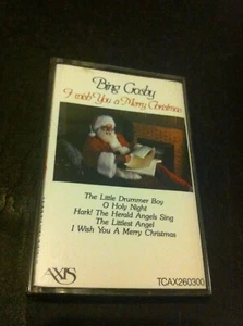 Bing Crosby I Wish You A Merry Christmas Cassette O Holy Night Littlest Angel - Picture 1 of 4