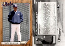 Mark Brewer 2010 Choice Binghamton Mets #26 Card *AutographDen*
