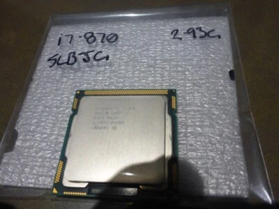 INTEL Core i7-930 2.8Ghz SLBKP DESKTOP PC COMPUTER CPU, SOCKET LGA1366, TESTED - Image 1 of 3