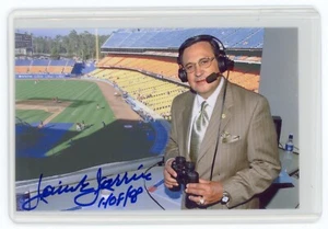 Jaime Jarrin Signed Photo Inscribed HOF 98 - LA Dodgers Announcer Spanish - Picture 1 of 2