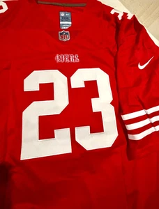 3XL Christian McCaffrey #23 Red Vapor FUSE Trikot San Francisco - Bild 1 von 4