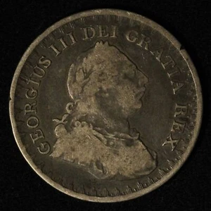 1811 Great Britain Silver 3 Shilling Bank Token - Free Shipping USA - Picture 1 of 3