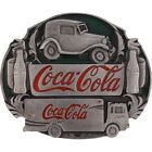 Neu Coca Cola Cola Cola Lieferwagen Semi Ford Fahrer Neu aus altem Lagerbestand Vintage Gürtelschnalle