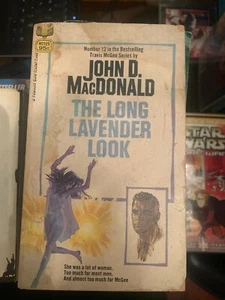 THE LONG LAVENDER LOOK by John D. MacDonald 1970 Fawcett - Picture 1 of 1