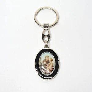 CROATIA HRVATSKA - Metal Keyring Croatian Church (Black) - Picture 1 of 6