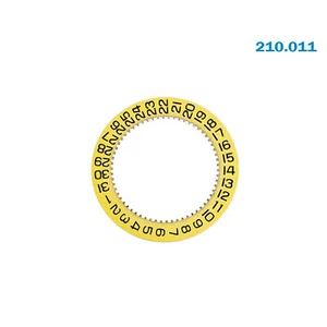 ETA Movement Disk Number 210.011 Date on 3 Gold and Black - Picture 1 of 2