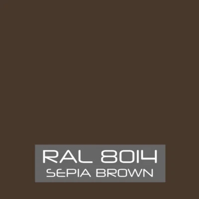 THE POWDER COAT STORE RAL 8014 Sepia Brown Powder Coat Paint - NEW 1LB