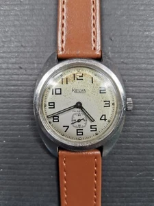 Reloj Pulsera Mecánico Vintage Raro KELVA Analógico Cuerda Manual - Imagen 1 de 6