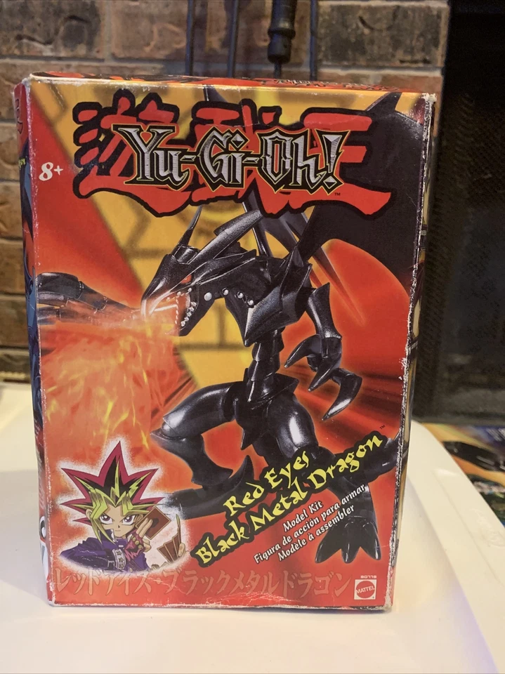 YU-GI-OH RED EYE BLACK METAL DRAGON Model Kit by MATTEL RARE  ORIGINAL SEAL - Image 1 of 3