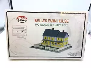 Model Power 490 HO Gauge Bella's Farm House Plastic Kit - Picture 1 of 1