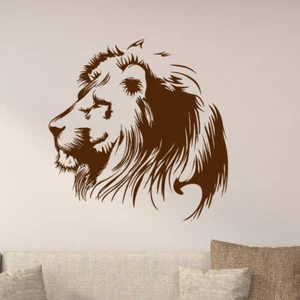 Wandtattoo Löwe Kopfe Aufkleber Afrika - Bild 1 von 4