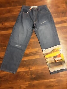 Reynolds & Perry Jeans Mens 36 X 33 Baggy Urban Hip Hop Streetwear Skater RARE!  - Picture 1 of 5