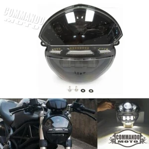 Motorcycle LED  Headlight Assembly For Ducati Monster 696 795 796 1100 1100S EVO - Picture 1 of 8