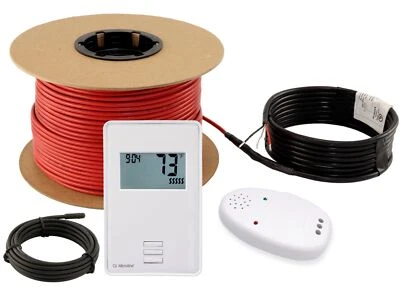 LuxHeat Cable Kit 120v (10-150sqft) Electric Radiant Floor Heating System Tile + - Image 1 of 4