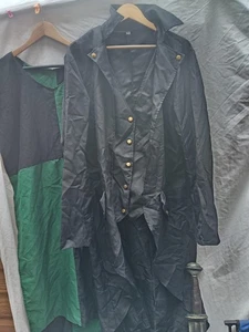 Reenactment Leather Armour Weapons Cloak and Tunic Costume - Picture 1 of 9
