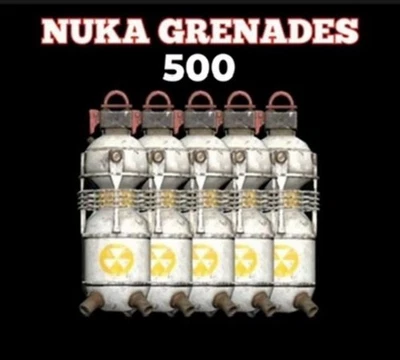 FALLOUT 76 PS4/PS5 x500 Nuka Grenades 🔥 Best for Fast Leveling at West Tek! 🔥