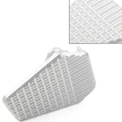 For BMW S1000XR 2020-21 Silver Rear Brake Pedal Extension Lever Enlarge Extender - Image 1 of 4