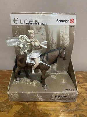Figuras de caballo Schleich Bayala hada elfo ILORIS & BABY LEOLYNN 2007 retirado 70409 Foto 1 de 4