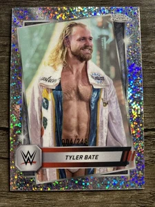 2025 Topps Chrome WWE - Tyler Bate #157 Speckle Refractor /249 - Picture 1 of 2