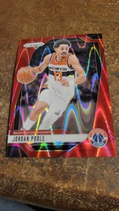 2024-25 Panini Prizm Basketball Red Wave Prizm 073/299 Jordan Poole #184 - Picture 1 of 2