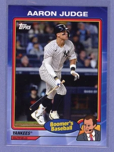 2024 Topps x Chris Berman: Boomer's Baseball #3 Aaron Judge New York Yankees - Picture 1 of 2